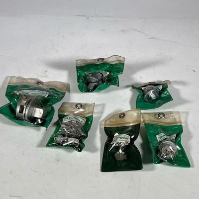 (6pc) S-K Tool Kits group | Various small parts kits, including drive sockets and extensions, thumbwheel ratchet, and other small tools...