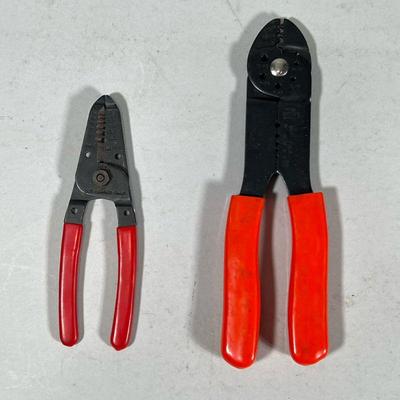 (2pc) Wire Strippers | l. 8.5 in

