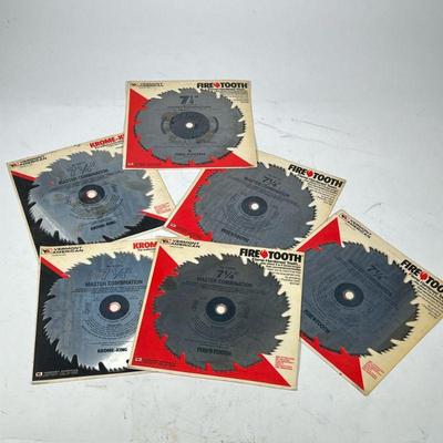(6pc) Vermont American 7 1/4 Inch Master Combination Saw Blades |

