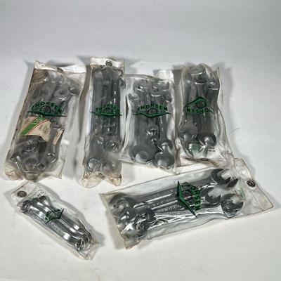 (5pc) Thorsen Wrench Sets | Group of five sets of Thorsen open-ended wrenches of different sizes

