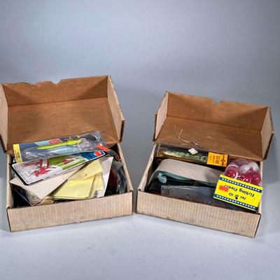FISHING LURES & OTHER | Large mixed lot of various fishing lures, bobs, hooks, and much more!