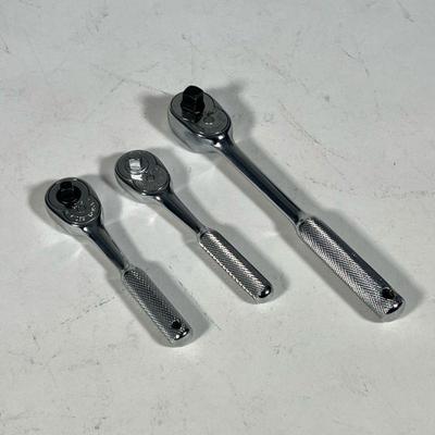 (3pc) Indestro ratchet wrenches | Three Indestro ratchet wrenches

