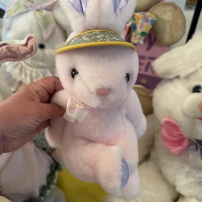Lots of 90’s Easter bunnies. Justin time for your Easter baskets