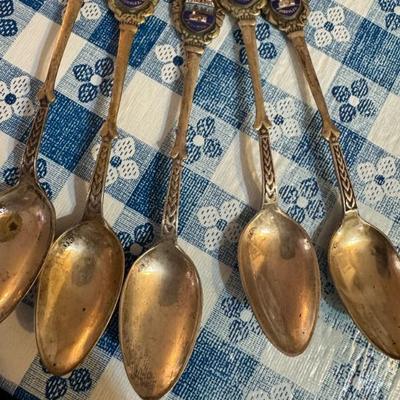 80% silver Collectible spoons