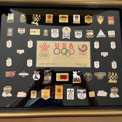 1988 Calgary Winter Olympics pin collection