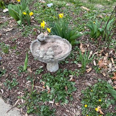 Lots of out door and patio furniture, decor and garden decor