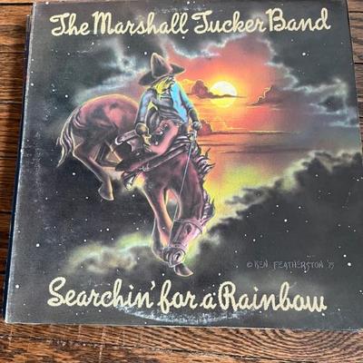 Vintage vinyl records—mostly 70s and 80s—talking Heads, Bruce Springsteen, Bob Dylan, Cheap Trick, The Clash, Roxy Music, Prince, Little...