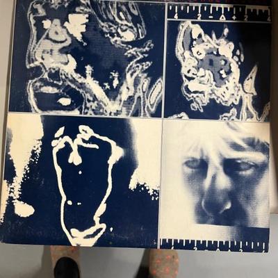 Vintage vinyl records—mostly 70s and 80s—talking Heads, Bruce Springsteen, Bob Dylan, Cheap Trick, The Clash, Roxy Music, Prince, Little...