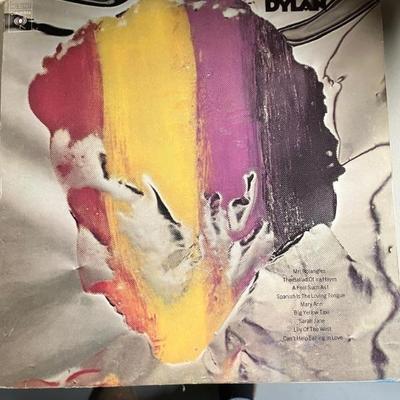 Vintage vinyl records—mostly 70s and 80s—talking Heads, Bruce Springsteen, Bob Dylan, Cheap Trick, The Clash, Roxy Music, Prince, Little...