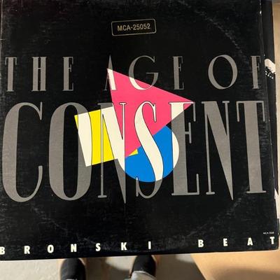 Vintage vinyl records—mostly 70s and 80s—talking Heads, Bruce Springsteen, Bob Dylan, Cheap Trick, The Clash, Roxy Music, Prince, Little...