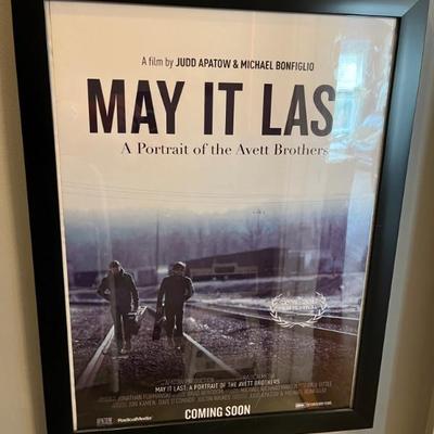 Large collection of original band posters from Avett Brothers