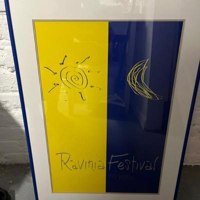 vintage Ravinia poster