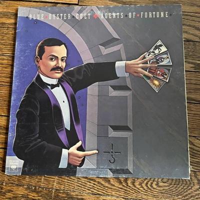 Vintage vinyl records—mostly 70s and 80s—talking Heads, Bruce Springsteen, Bob Dylan, Cheap Trick, The Clash, Roxy Music, Prince, Little...