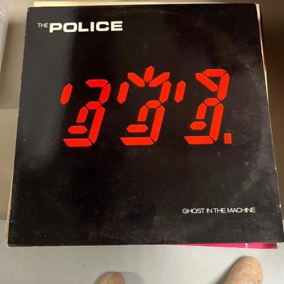 Vintage vinyl records—mostly 70s and 80s—talking Heads, Bruce Springsteen, Bob Dylan, Cheap Trick, The Clash, Roxy Music, Prince, Little...