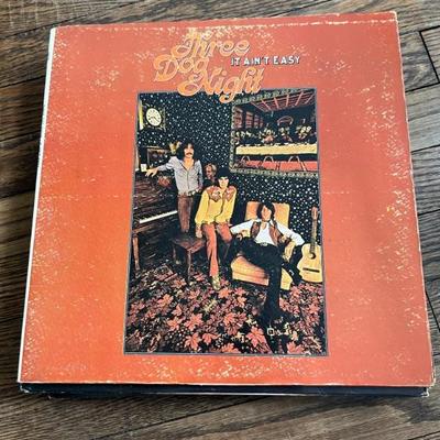Vintage vinyl records—mostly 70s and 80s—talking Heads, Bruce Springsteen, Bob Dylan, Cheap Trick, The Clash, Roxy Music, Prince, Little...