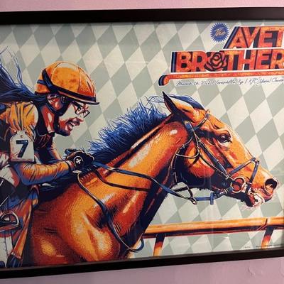 Large collection of original band posters from Avett Brothers