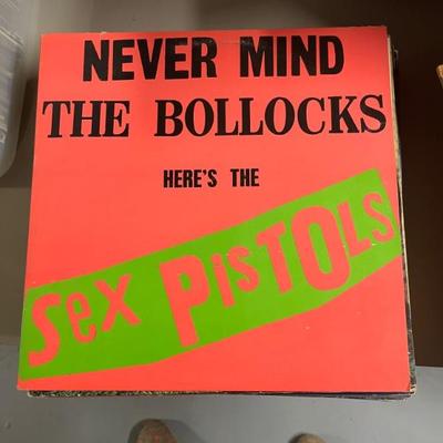 Vintage vinyl records—mostly 70s and 80s—talking Heads, Bruce Springsteen, Bob Dylan, Cheap Trick, The Clash, Roxy Music, Prince, Little...