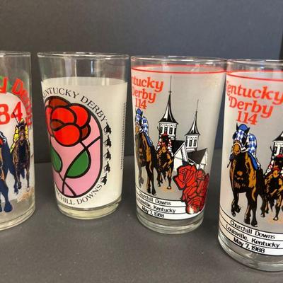 Rare 1986 Sample Glass , Mint Julep Glasses 