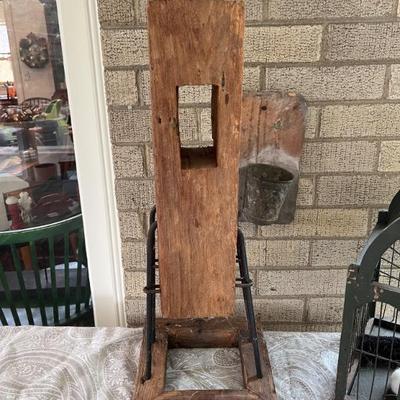 antique wooden whimsey