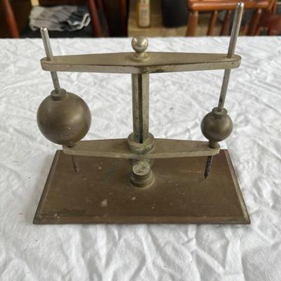 We tried to figure this one out. It's some kind of scientific thing, and that's as far as we got. It's a conversation piece.