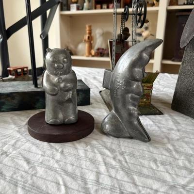 Antique chocolate molds