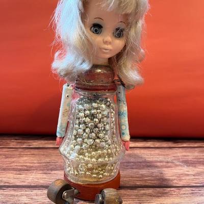 Doll sculptures by Stuart Novy, folk art, outsider art, steampunk, made from doll parts and other found objects (I think they are kinda...