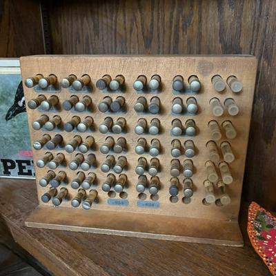 electrical supplies salesman sample display