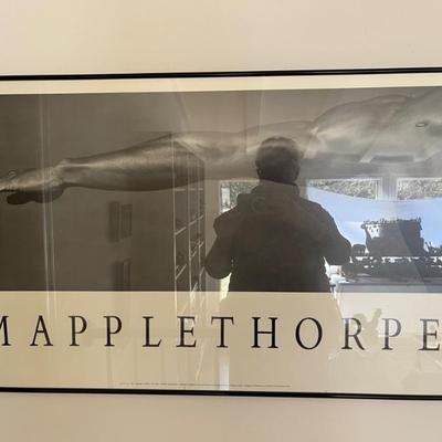 vintage Mapplethorpe poster from 1982
