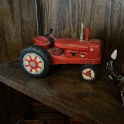 1930s tramp art toy trucks