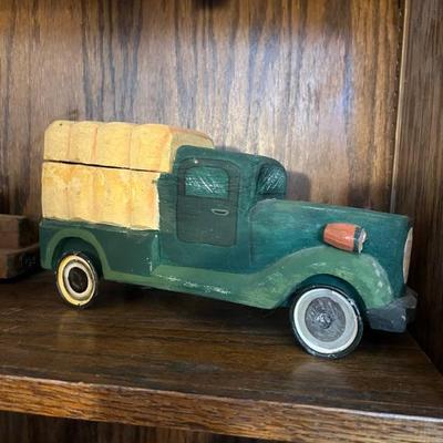 1930s tramp art toy trucks