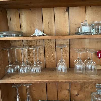 lots of glassware