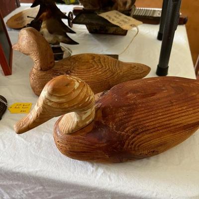 vintage and antique duck decoys