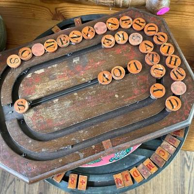 antique alphabet toys