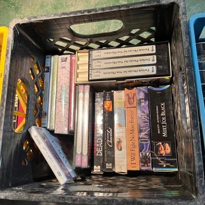 great basement digging--tools, office supplies, art supplies, craft supplies, vintage Christmas  and holidays, baskets, boxes, etc