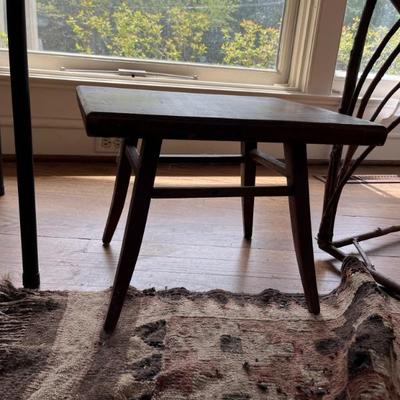 a cute little rustic table