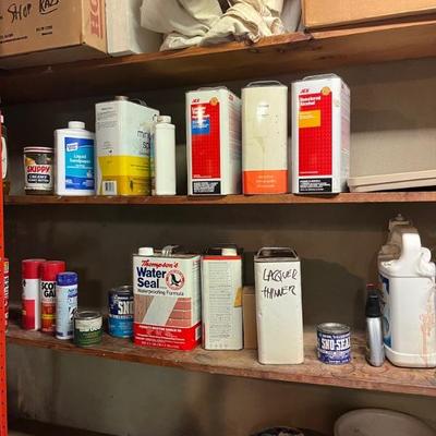 great basement digging--tools, office supplies, art supplies, craft supplies, vintage Christmas  and holidays, baskets, boxes, etc