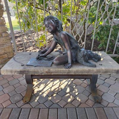 Bronze Outdoor Sculpture by Ann LaRose
