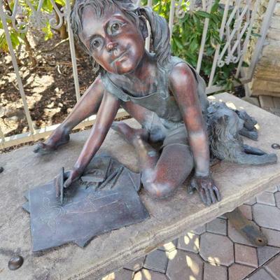 Bronze Outdoor Sculpture by Ann LaRose