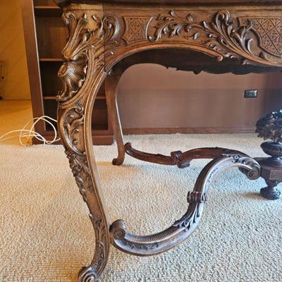 Rare Walnut Wood center table