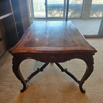 Rare Walnut Wood center table