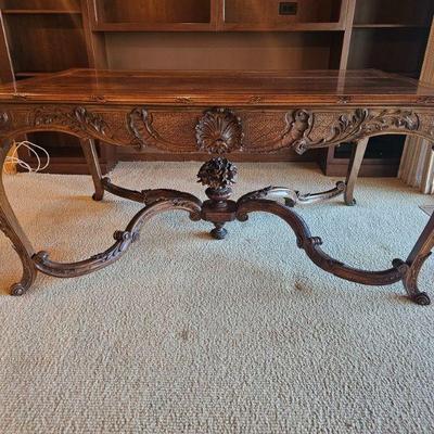 Rare Walnut Wood center table