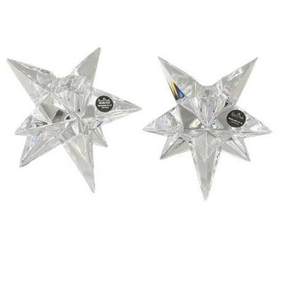 Lot 132  
Rosenthal Studio Line Single Light Candlestick Star, Pair
