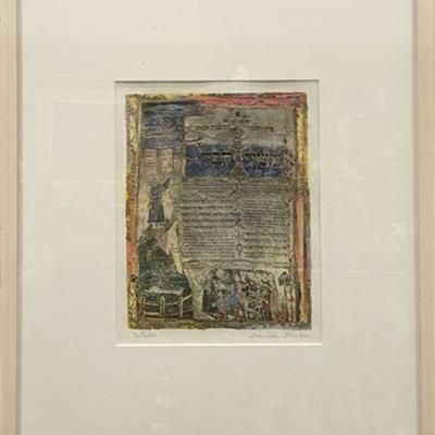 Lot 034-001 Danielle Desplan (1953-) "...The Tablets"