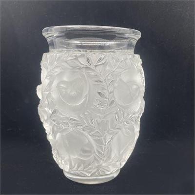 Lot 012  
Lalique Signed Bagatelle Vase