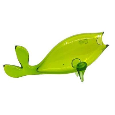 Lot 079 
MCM Blenko Winslow Anderson No. 971 Fish, Spring Green