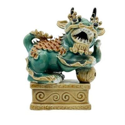 Lot 080   
Vintage Chinese Ceramic Foo Dog Figurine