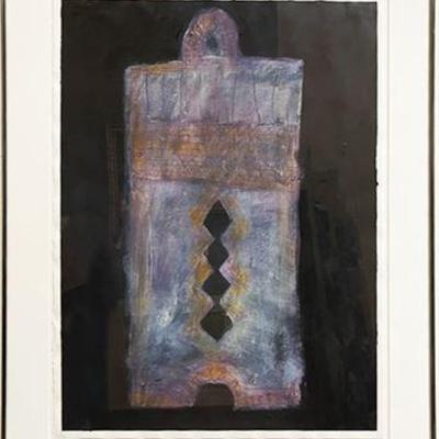 Lot 035-001  
Alan Mintz, "Shield w/Stripes"