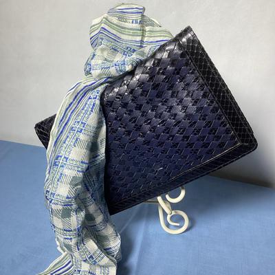 All Silk Scarf And Elegant Hand Bag
