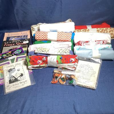 Fabric , Books, Crewel, Kit Dollfus 