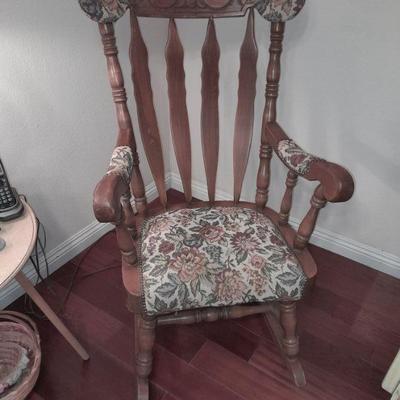 Mickey Rooney's rocking chair